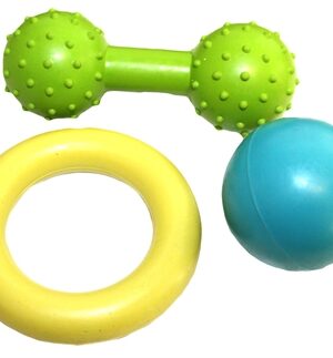 Happy Pet Little Rascals 3St Rubber Multipack